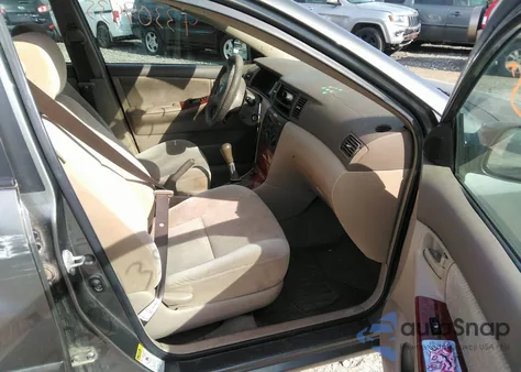 2007 Toyota Corolla Le z USA, uszkodzony, nr VIN 2T1BR30E67C838853